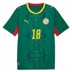 Camisola Senegal Sarr 18 Equipamento Alternativa Mundial de 2026 Manga Curta