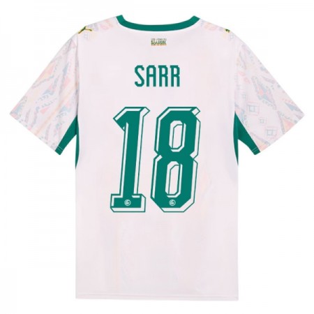 Camisola Senegal Sarr 18 Equipamento Principal Mundial de 2026 Manga Curta