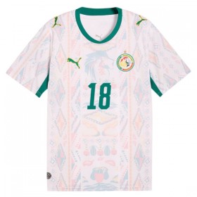 Camisola Senegal Sarr 18 Equipamento Principal Mundial de 2026 Manga Curta