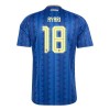 Camisola Suécia Ayari 18 Equipamento Alternativa Mundial de 2026 Manga Curta