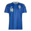 Camisola Suécia Ayari 18 Equipamento Alternativa Mundial de 2026 Manga Curta