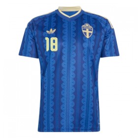 Camisola Suécia Ayari 18 Equipamento Alternativa Mundial de 2026 Manga Curta