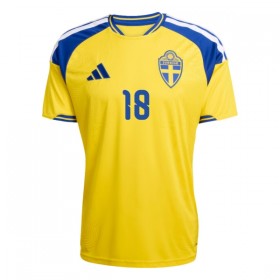 Camisola Suécia Ayari 18 Equipamento Principal Mundial de 2026 Manga Curta
