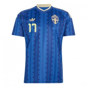 Camisola Suécia Gyokeres 17 Equipamento Alternativa Mundial de 2026 Manga Curta