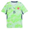 Camisola Suíça Djibril Sow 15 Equipamento Alternativa Mundial de 2026 Manga Curta