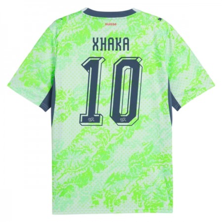 Camisola Suíça Granit Xhaka 10 Equipamento Alternativa Mundial de 2026 Manga Curta Camisola Suíça Granit Xhaka 10 Equipamento Alternativa Mundial de 2026 Manga Curta
