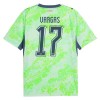 Camisola Suíça Vargas 17 Equipamento Alternativa Mundial de 2026 Manga Curta