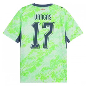 Camisola Suíça Vargas 17 Equipamento Alternativa Mundial de 2026 Manga Curta