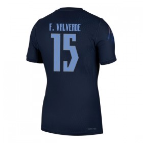 Camisola Uruguai Federico Valverde 15 Equipamento Alternativa Mundial de 2026 Manga Curta