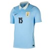 Camisola Uruguai Federico Valverde 15 Equipamento Principal Mundial de 2026 Manga Curta