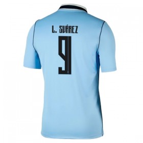 Camisola Uruguai Luis Suarez 9 Equipamento Principal Mundial de 2026 Manga Curta