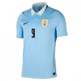 Camisola Uruguai Luis Suarez 9 Equipamento Principal Mundial de 2026 Manga Curta