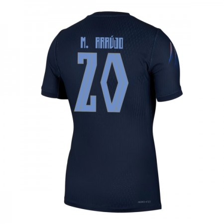 Camisola Uruguai Maximiliano Araujo 20 Equipamento Alternativa Mundial de 2026 Manga Curta