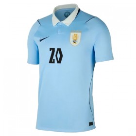 Camisola Uruguai Maximiliano Araujo 20 Equipamento Principal Mundial de 2026 Manga Curta