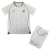 Camisola Uzbekistan Criança Equipamento Alternativa Mundial de 2026 Manga Curta Camisola Uzbekistan Criança Equipamento Alternativa Mundial de 2026 Manga Curta