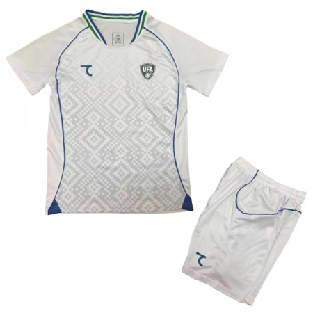 Camisola Uzbekistan Criança Equipamento Alternativa Mundial de 2026 Manga Curta Camisola Uzbekistan Criança Equipamento Alternativa Mundial de 2026 Manga Curta