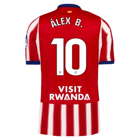 Camisola Atlético Madrid Alex B. 10 Equipamento Principal 2026-27 Manga Curta