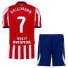 Camisola Atlético Madrid Griezmann 7 Criança Equipamento Principal 2026-27 Manga Curta