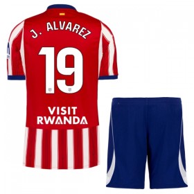 Camisola Atlético Madrid J. Alvarez 19 Criança Equipamento Principal 2026-27 Manga Curta