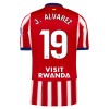 Camisola Atlético Madrid J. Alvarez 19 Equipamento Principal 2026-27 Manga Curta