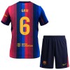 Camisola FC Barcelona Gavi 6 Criança Equipamento Principal 2026-27 Manga Curta