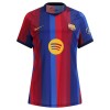 Camisola FC Barcelona Mulher Equipamento Principal 2026-27 Manga Curta Camisola FC Barcelona Mulher Equipamento Principal 2026-27 Manga Curta