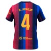 Camisola FC Barcelona R. Araujo 4 Equipamento Principal 2026-27 Manga Curta