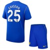 Camisola Chelsea Caicedo 25 Criança Equipamento Principal 2026-27 Manga Curta