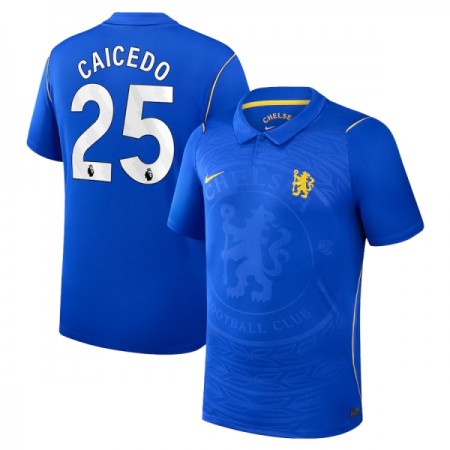 Camisola Chelsea Caicedo 25 Equipamento Principal 2026-27 Manga Curta Camisola Chelsea Caicedo 25 Equipamento Principal 2026-27 Manga Curta