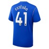 Camisola Chelsea Estevao 41 Equipamento Principal 2026-27 Manga Curta