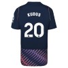 Camisola Tottenham Hotspur Kudus 20 Criança Equipamento Alternativa 2026-27 Manga Curta