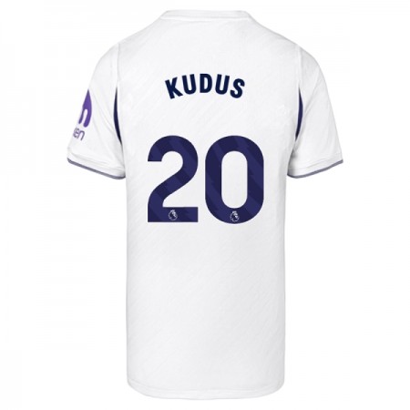 Camisola Tottenham Hotspur Kudus 20 Equipamento Principal 2026-27 Manga Curta