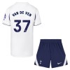 Camisola Tottenham Hotspur Van De Ven 37 Criança Equipamento Principal 2026-27 Manga Curta