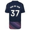 Camisola Tottenham Hotspur Van De Ven 37 Equipamento Alternativa 2026-27 Manga Curta