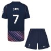 Camisola Tottenham Hotspur Xavi 7 Criança Equipamento Alternativa 2026-27 Manga Curta Camisola Tottenham Hotspur Xavi 7 Criança Equipamento Alternativa 2026-27 Manga Curta