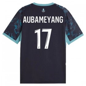Camisola Olympique de Marseille Aubameyang 17 Equipamento Alternativa 2026-27 Manga Curta