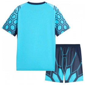 Camisola Olympique de Marseille Criança Equipamento Alternativa 2026-27 Azul Manga Curta
