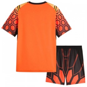 Camisola Olympique de Marseille Criança Equipamento Principal 2026-27 Laranja Manga Curta