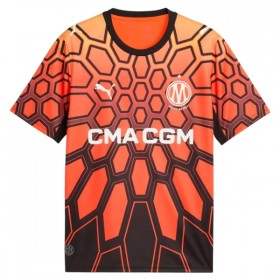 Camisola Olympique de Marseille Equipamento Principal 2026-27 Laranja Manga Curta