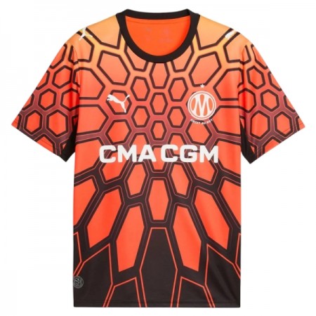 Camisola Olympique de Marseille Equipamento Principal 2026-27 Laranja Manga Curta Camisola Olympique de Marseille Equipamento Principal 2026-27 Laranja Manga Curta