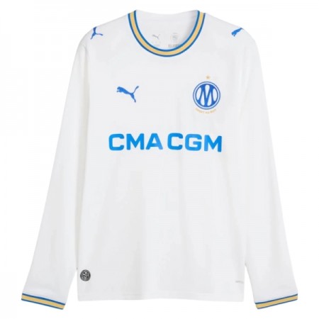Camisola Olympique de Marseille Equipamento Principal 2026-27 Manga Comprida