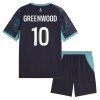 Camisola Olympique de Marseille Greenwood 10 Criança Equipamento Alternativa 2026-27 Manga Curta Camisola Olympique de Marseille Greenwood 10 Criança Equipamento Alternativa 2026-27 Manga Curta