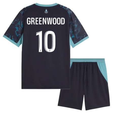 Camisola Olympique de Marseille Greenwood 10 Criança Equipamento Alternativa 2026-27 Manga Curta Camisola Olympique de Marseille Greenwood 10 Criança Equipamento Alternativa 2026-27 Manga Curta