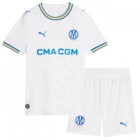 Camisola Olympique de Marseille Greenwood 10 Criança Equipamento Principal 2026-27 Manga Curta