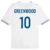 Camisola Olympique de Marseille Greenwood 10 Equipamento Principal 2026-27 Manga Curta Camisola Olympique de Marseille Greenwood 10 Equipamento Principal 2026-27 Manga Curta