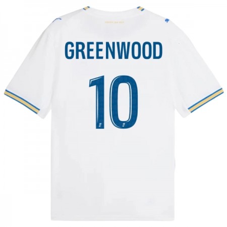 Camisola Olympique de Marseille Greenwood 10 Equipamento Principal 2026-27 Manga Curta Camisola Olympique de Marseille Greenwood 10 Equipamento Principal 2026-27 Manga Curta