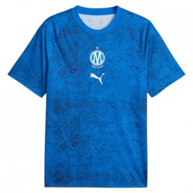 Camisola Olympique de Marseille Pre-Match 2026-27 Azul Manga Curta