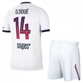 Camisola Paris Saint-Germain Desire Doue 14 Criança Equipamento Alternativa 2026-27 Manga Curta