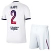 Camisola Paris Saint-Germain Hakimi 2 Criança Equipamento Alternativa 2026-27 Manga Curta