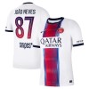 Camisola Paris Saint-Germain Joao Neves 87 Equipamento Alternativa 2026-27 Manga Curta